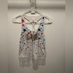 Wore once last 4th of July.